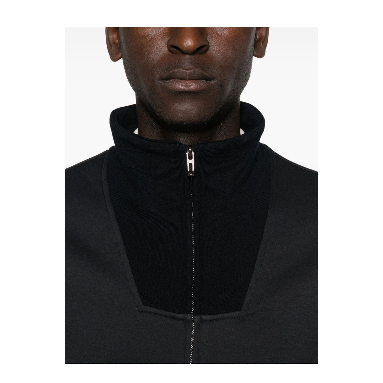 Travel Essentials Full-Zip Sweatshirt in Double Jersey