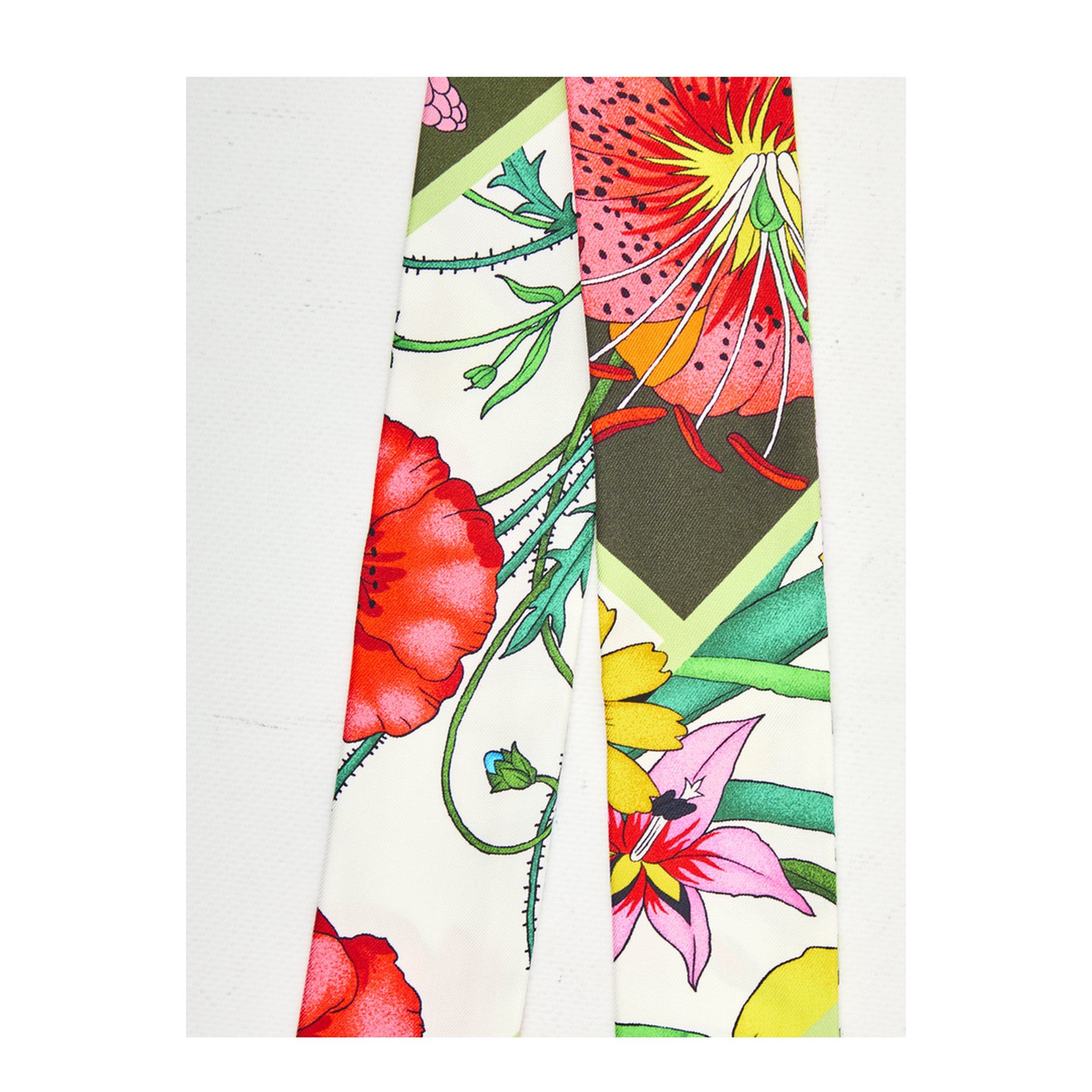 MAYFEYR - Gucci - Printed Silk Twill Ribbon - 8512013G0013367