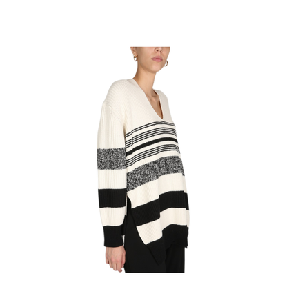 MAYFEYR - PROENZA SCHOULER WHITE LABEL - V Neck Sweater - WL2137647KC090115