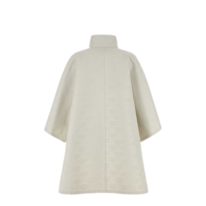 MAYFEYR - Max Mara - Chalk Jacquard Cape - 2414731071600005