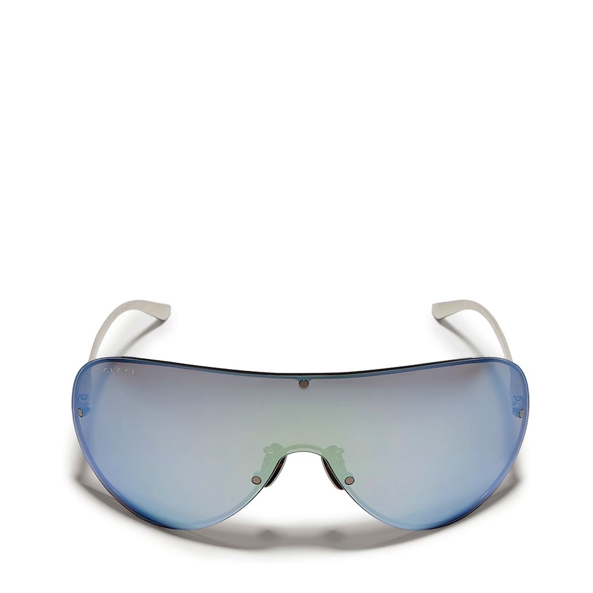 MAYFEYR - Gucci - Mask Frame Sunglasses In Silver - 875988I33308181