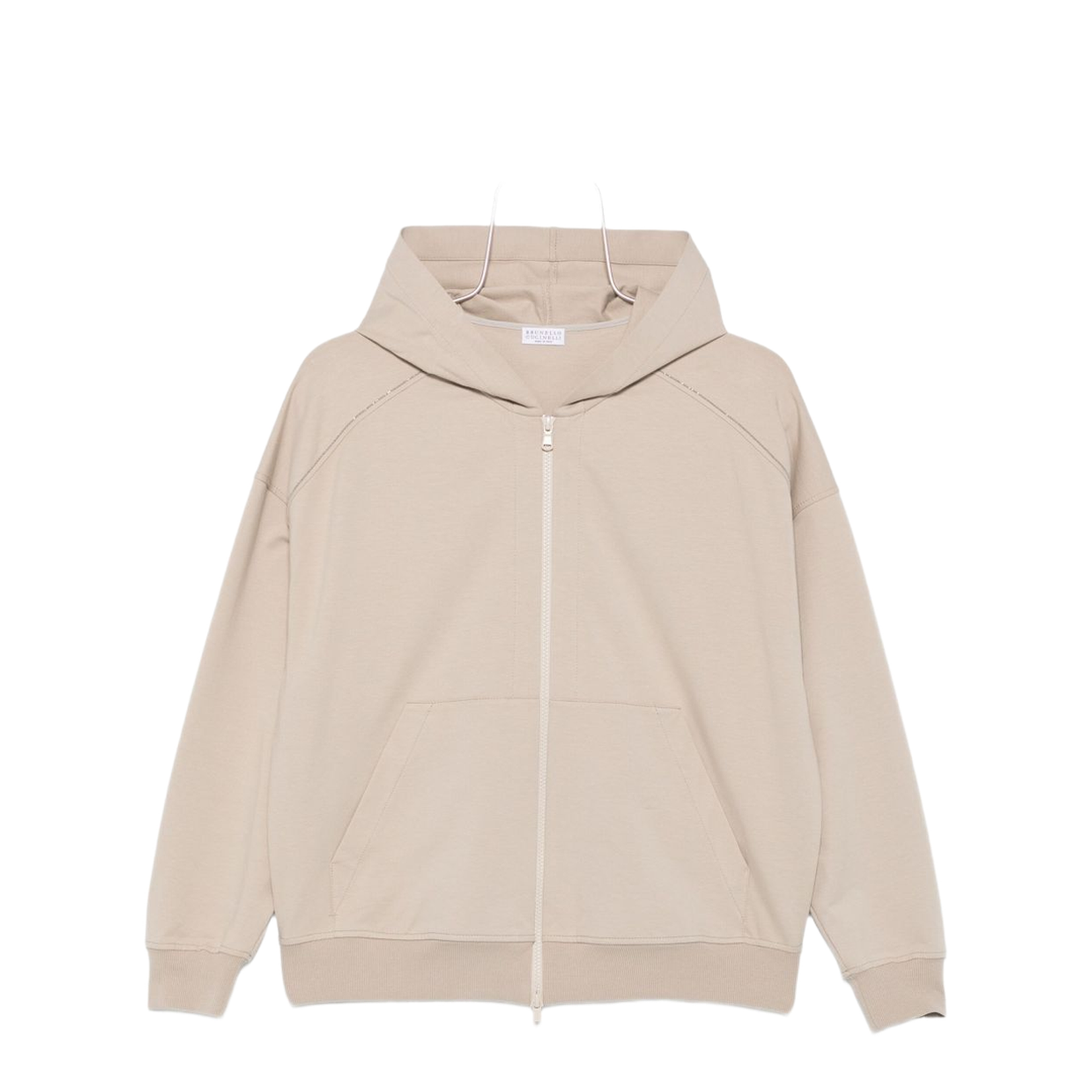 Cotton Zipped Hoodie
