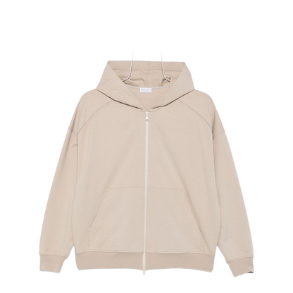 Cotton Zipped Hoodie