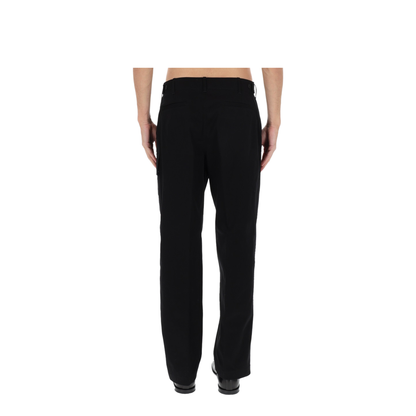 Black Gabardine Trousers