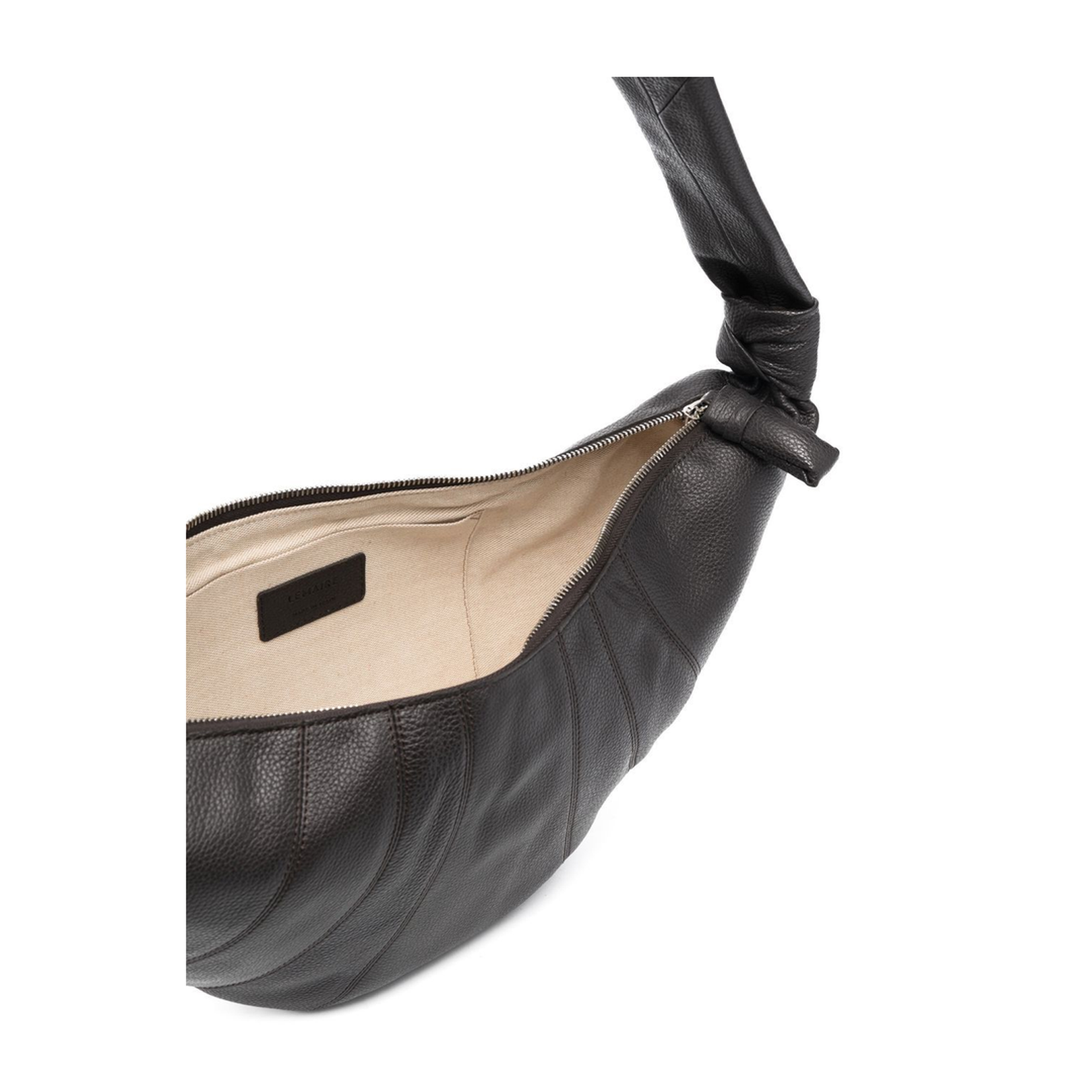 Croissant medium leather shoulder bag