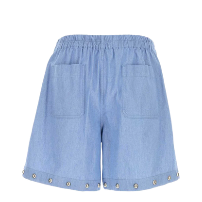 Light Blue Denim Shorts