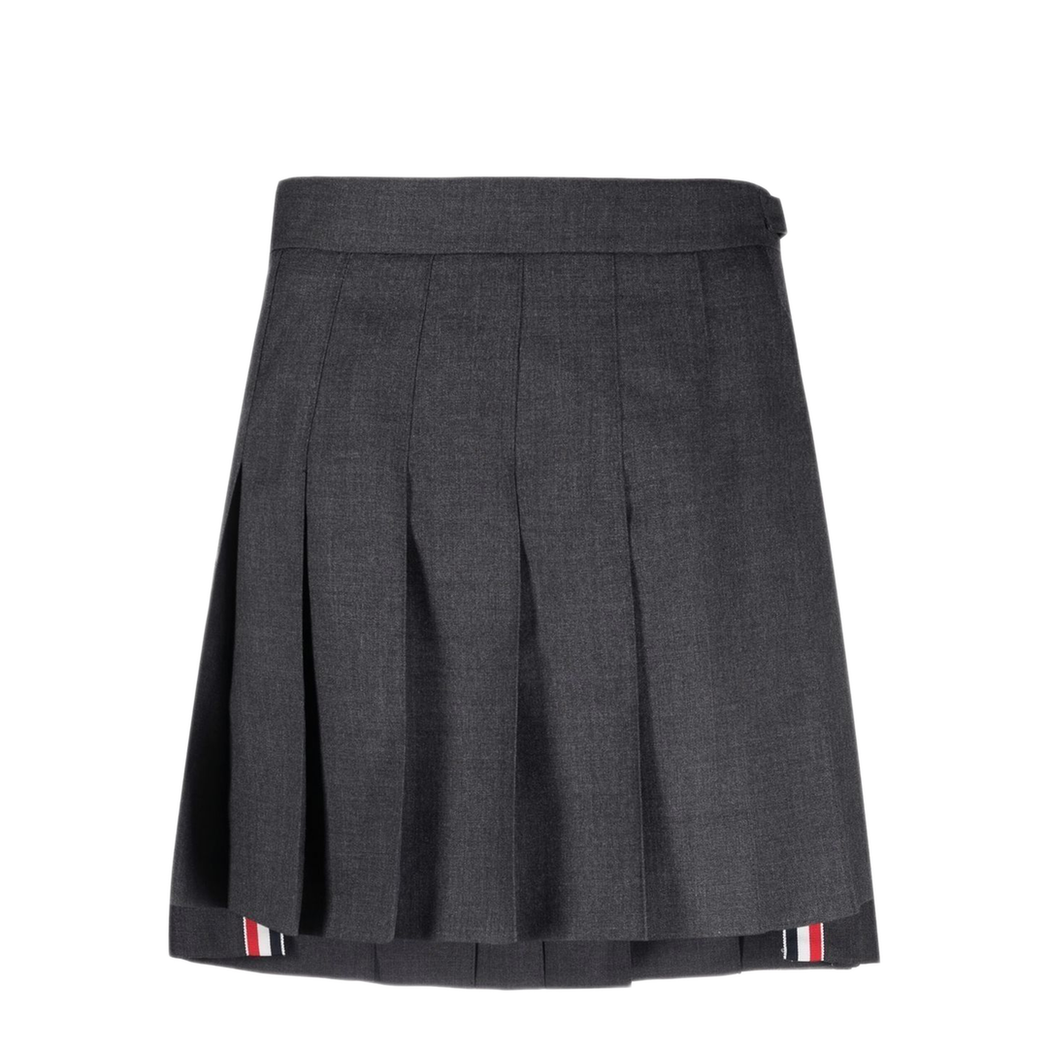 MAYFEYR - Thom Browne - Pleated Mini Skirt - FGC402V00626025