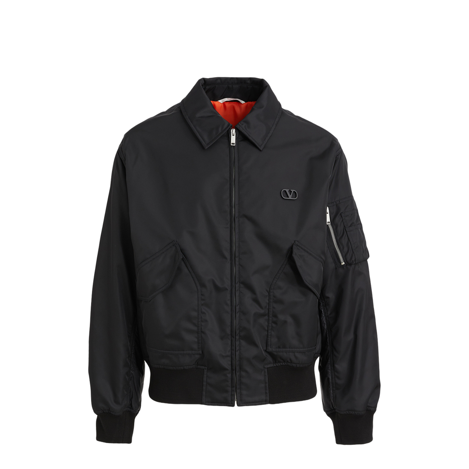 Nylon Bomber Jacket