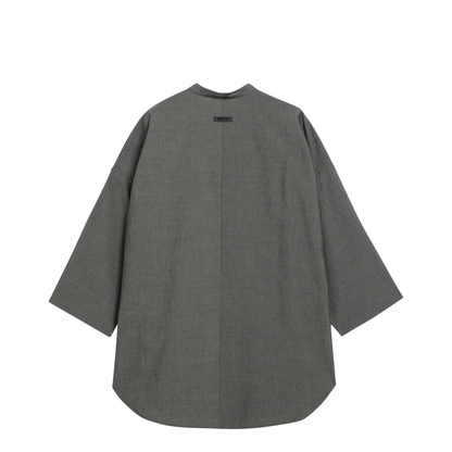 MAYFEYR - Fear Of God - Relaxed Mandarin Shirt In Wool Blend - FG9M60-606OXF259
