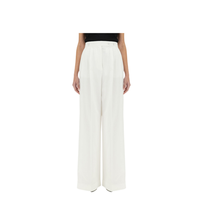 Pleated Pants - White