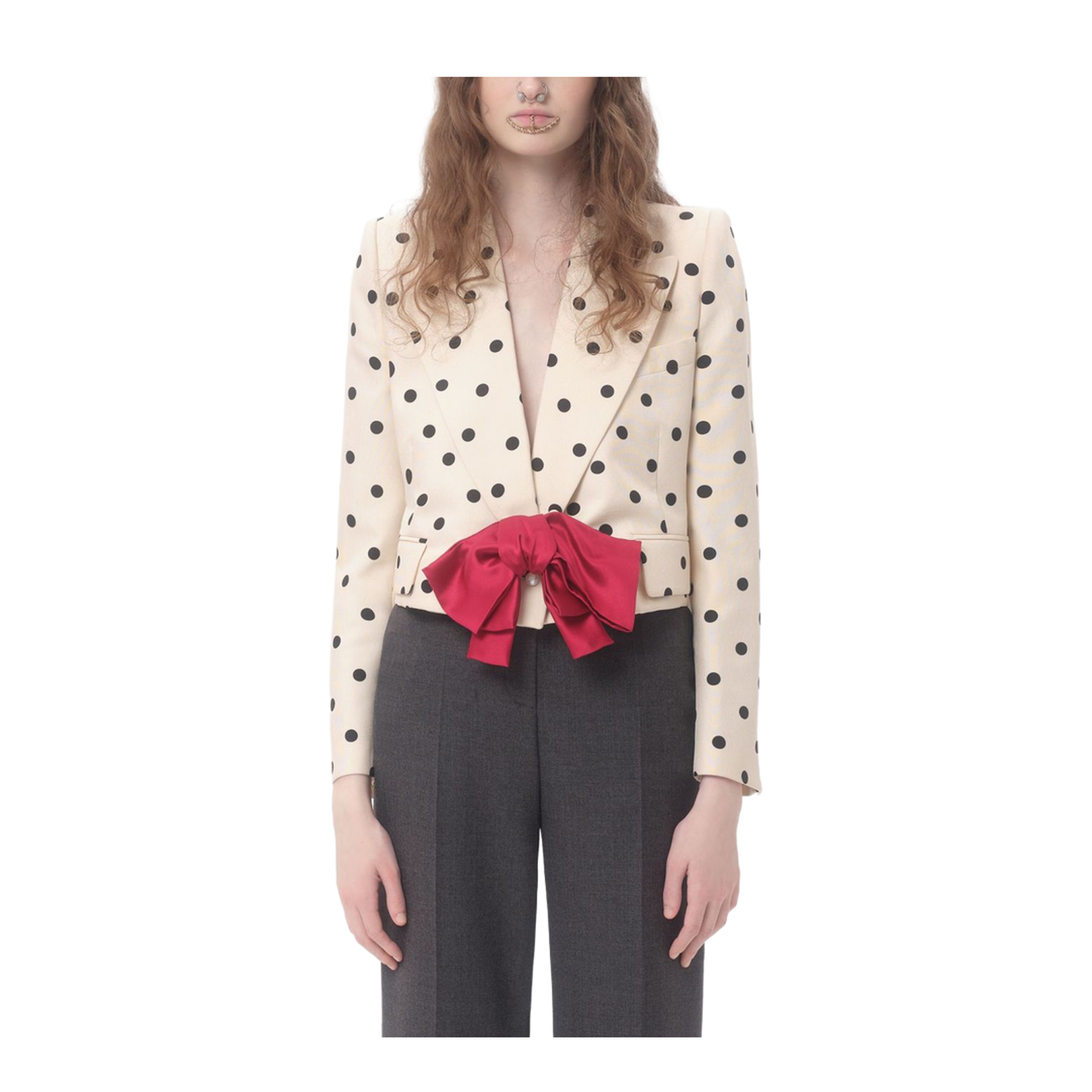Valentino Shantung Blazer