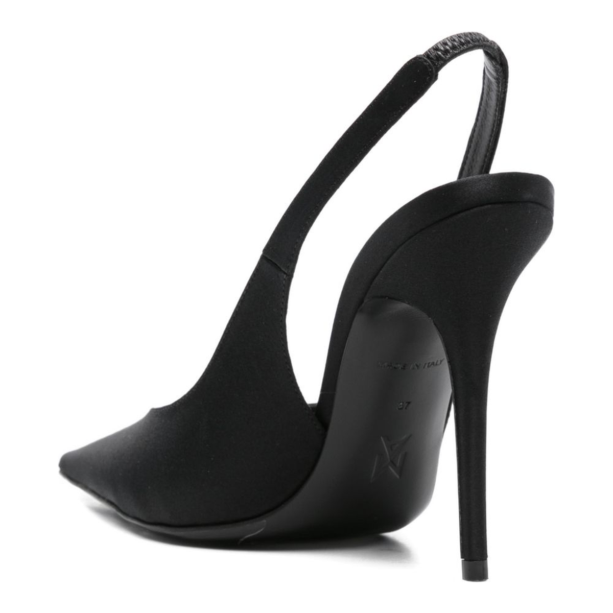 MAYFEYR - Amina Muaddi - Heel Black - 13S361028ANOBLACKSATIN