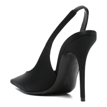 MAYFEYR - Amina Muaddi - Heel Black - 13S361028ANOBLACKSATIN