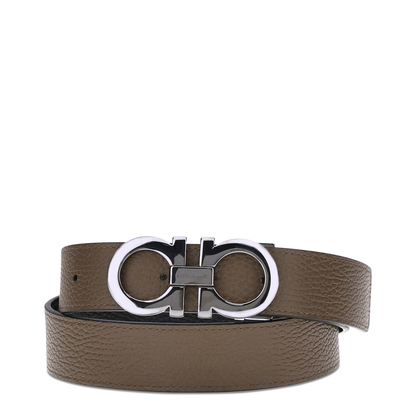 MAYFEYR - Ferragamo - Reversible Leather Belt - 705614096