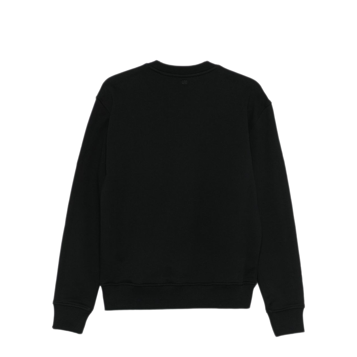 MAYFEYR - Ami Paris - Black Crew Neck Long Sleeve Sweatshirt - BFUSW035D730001