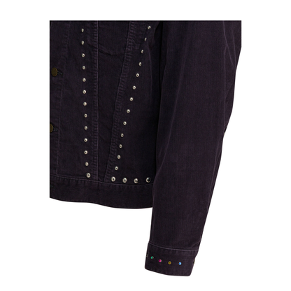 MAYFEYR - Needles - Corduroy Jacket - RW167BBLACK