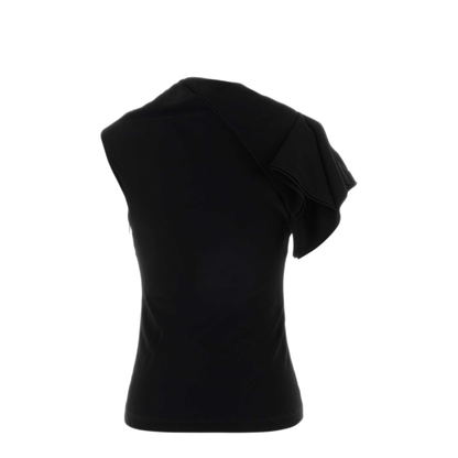 MAYFEYR - Loewe - Black Stretch Cady Top - S540Y07XGXBLACK
