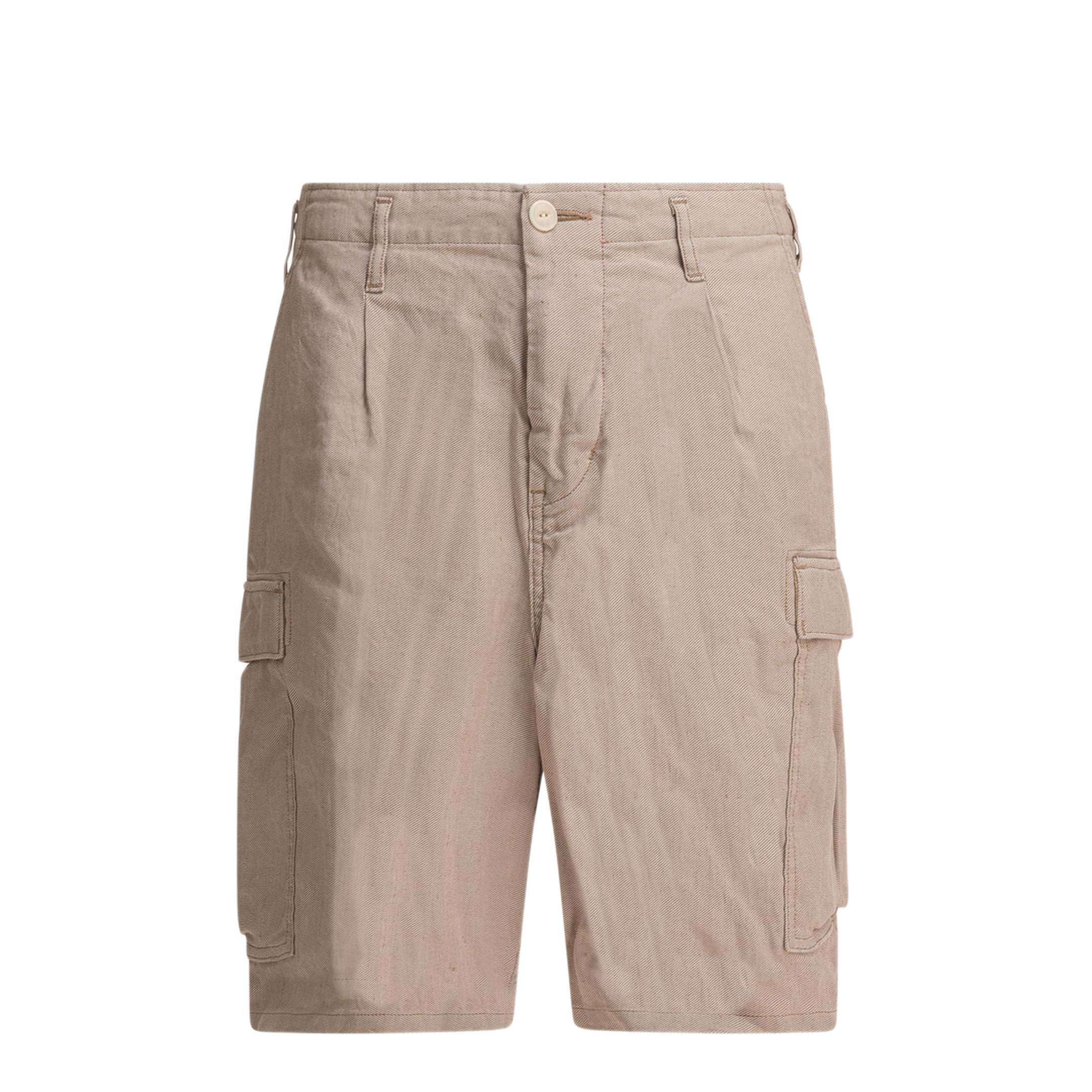 MAYFEYR - nonnative - Linen Cargo Shorts - NNP4622IVORY