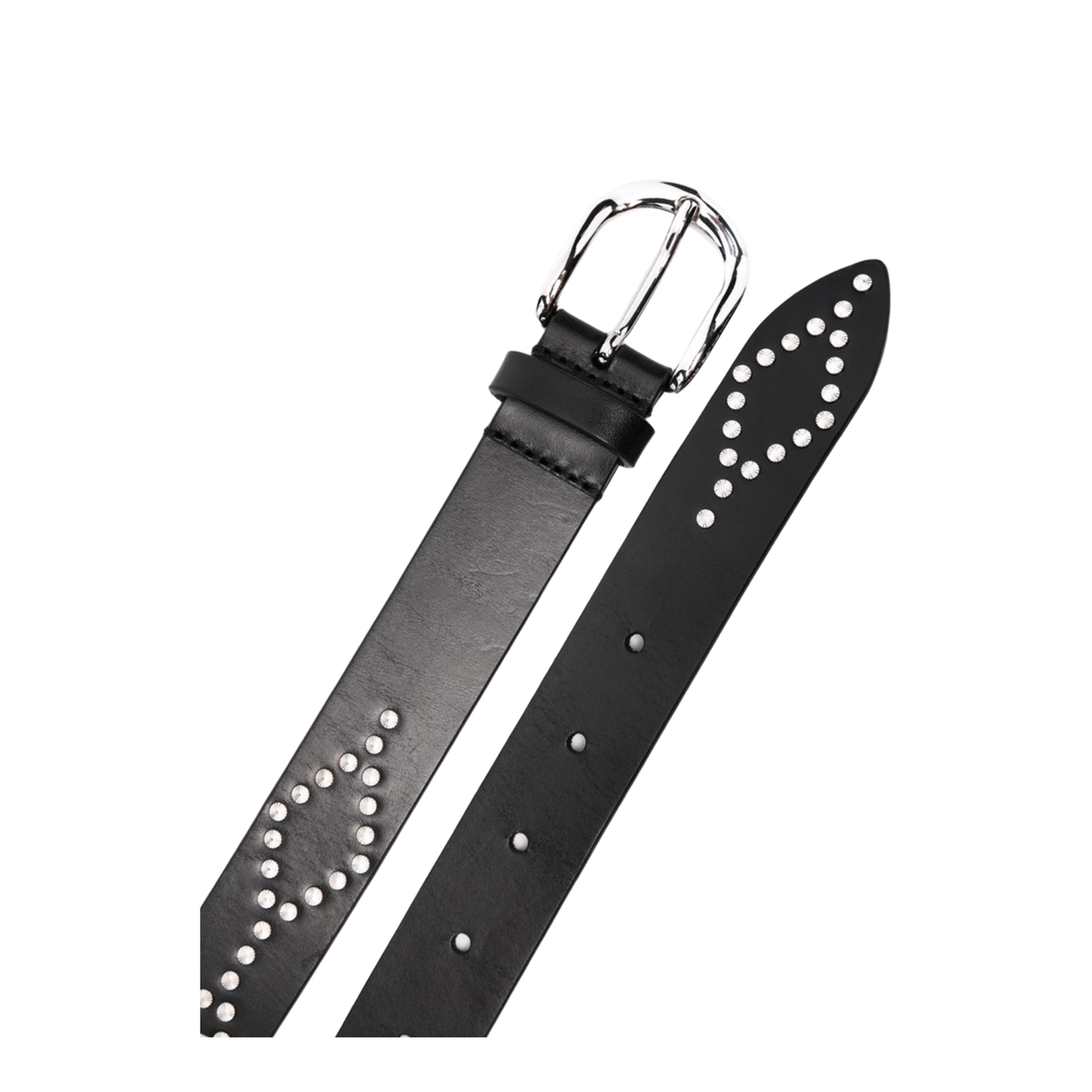 Liliana Belt Black and Silver