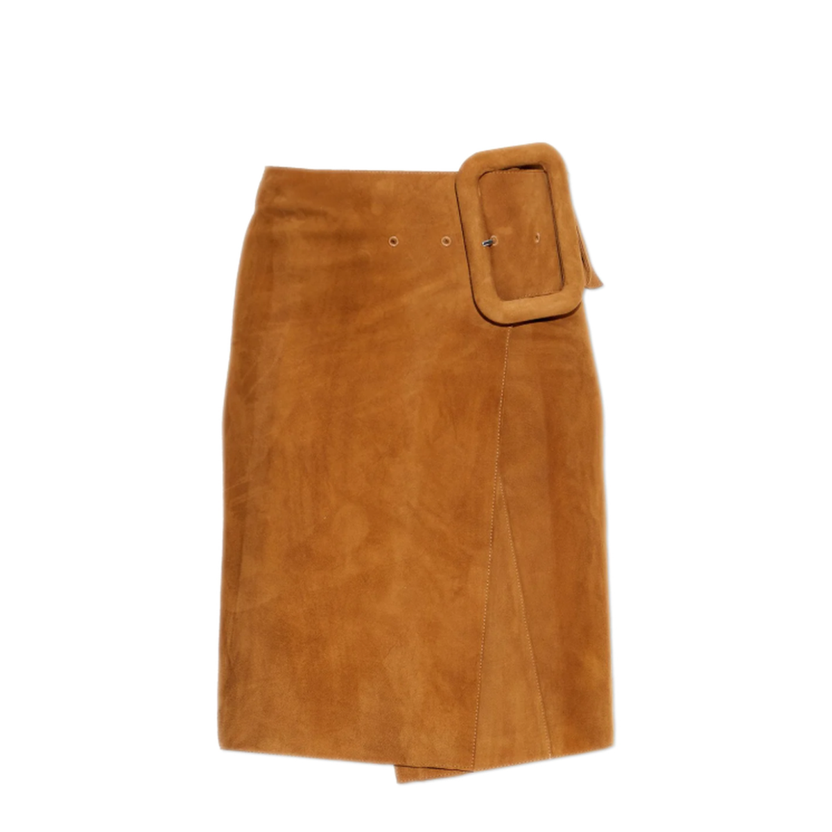 MAYFEYR - AMI - Midi Skirt With Large Buckle - FSK463LH0059236