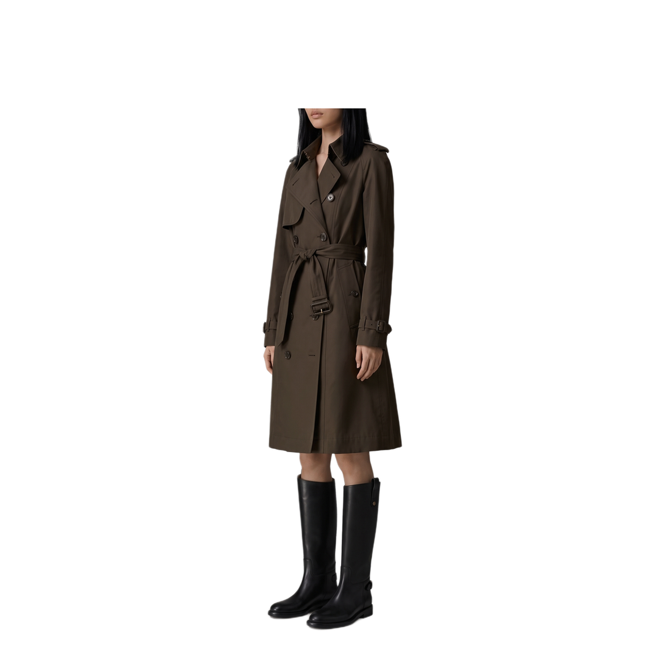 MAYFEYR - Burberry - Long Pembury Trench Coat In Gabardine - 8127089C5958