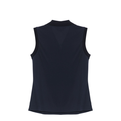 Icon Micro Piqué Crêpe Jersey Top