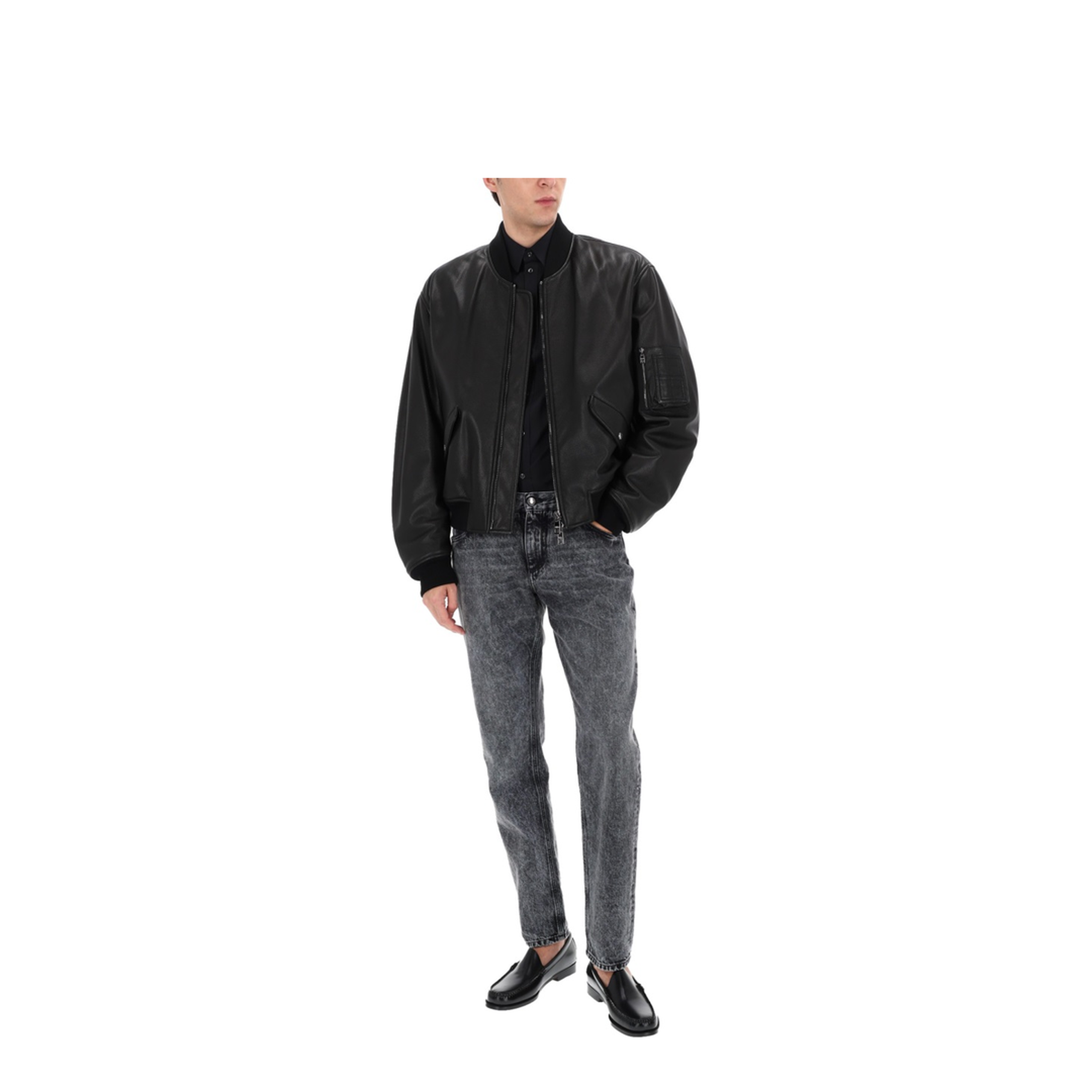 MAYFEYR - Dolce & Gabbana - Leather Jacket - G9BBMLHULY3N0000