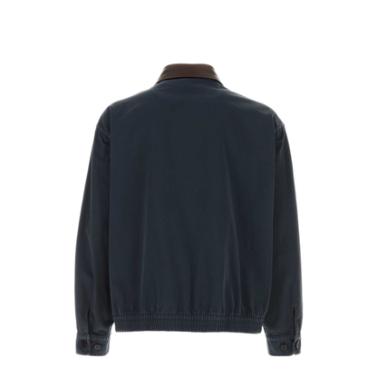 MAYFEYR - Prada - Navy Blue Cotton Jacket - SGD189SOOO192AF0008