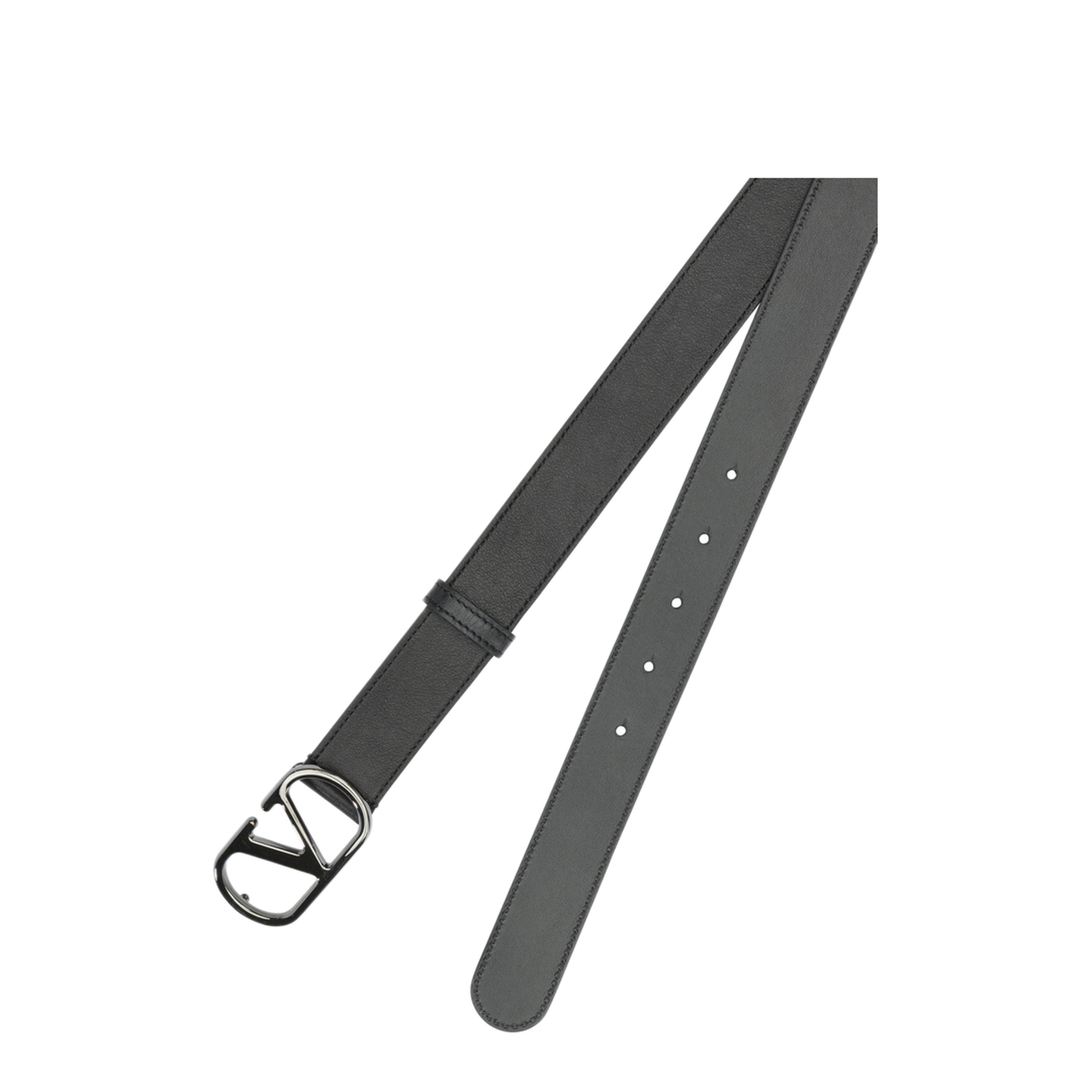 MAYFEYR - Valentino - Vlogo Signature Leather Belt - 9Y2T0SM3BQT0NO