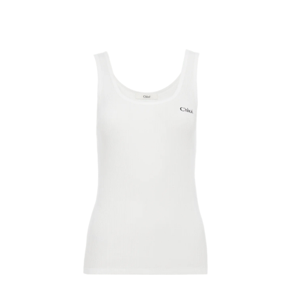 Logo Tank Top in Jersey