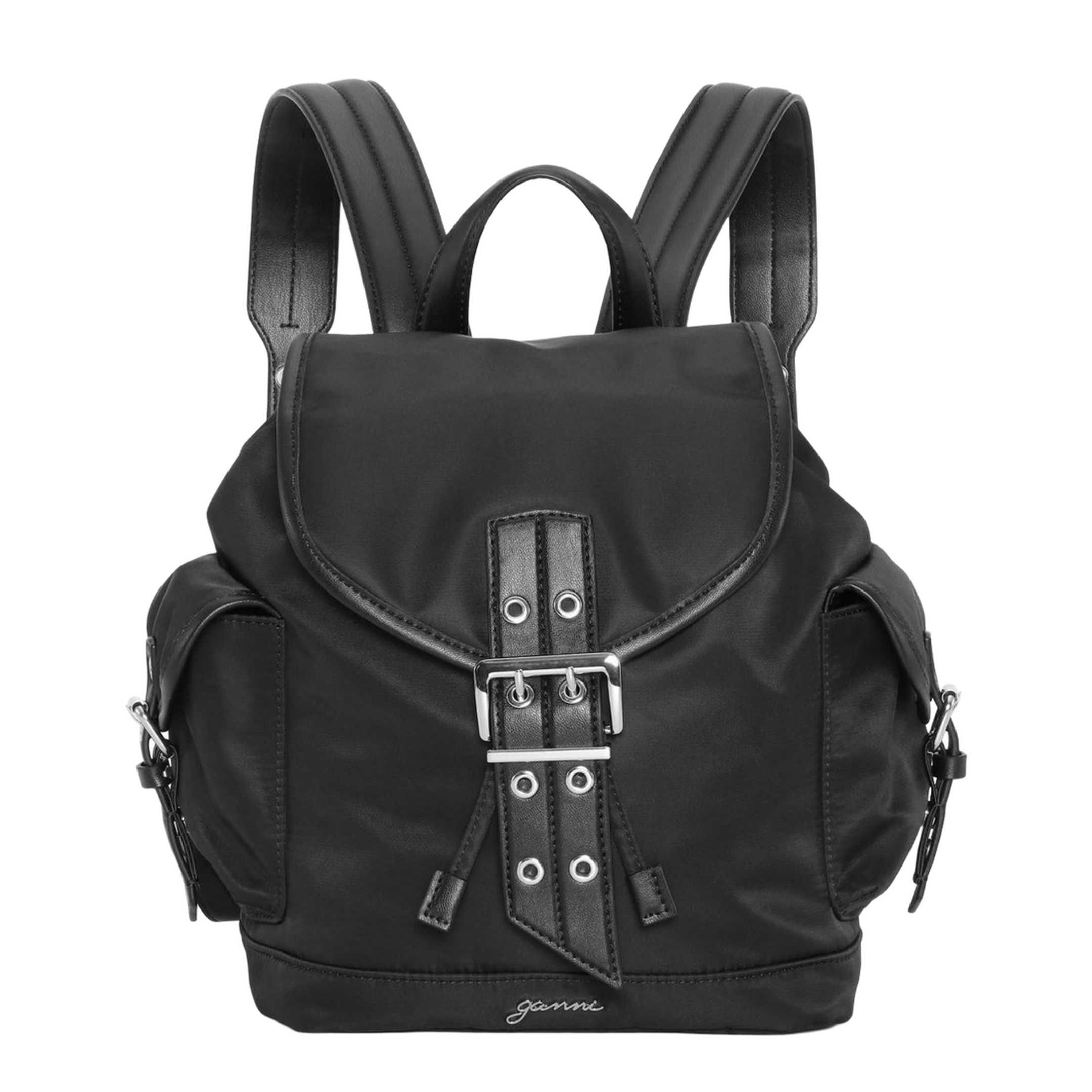 Ganni Bucky Small Nylon Backpack