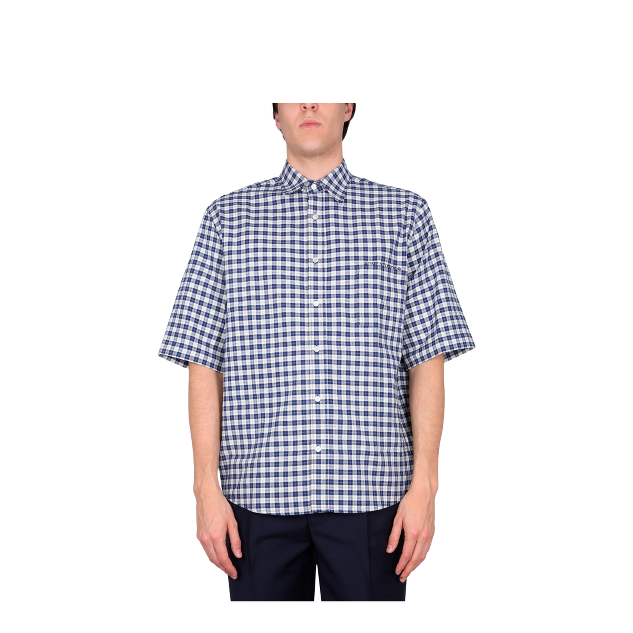 Shirt with Logo Embroidery