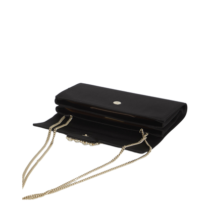 Envelope Flap Flower Buckle Handbag