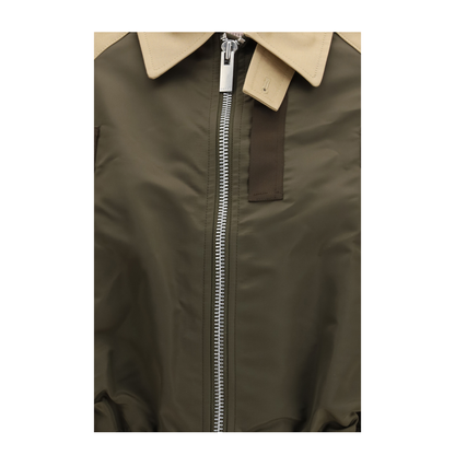 MAYFEYR - Sacai - Cotton And Nylon Bomber Jacket - 2608303