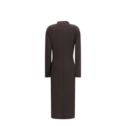 MAYFEYR - Brunello Cucinelli - Techno Wool Jersey Draped Dress - MG929AB1Z1C9792