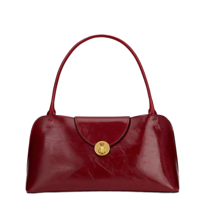 MAYFEYR - Versace - Bosa Shoulder Vivian Medium In Glossy Leather - 10234561A174281RE5J