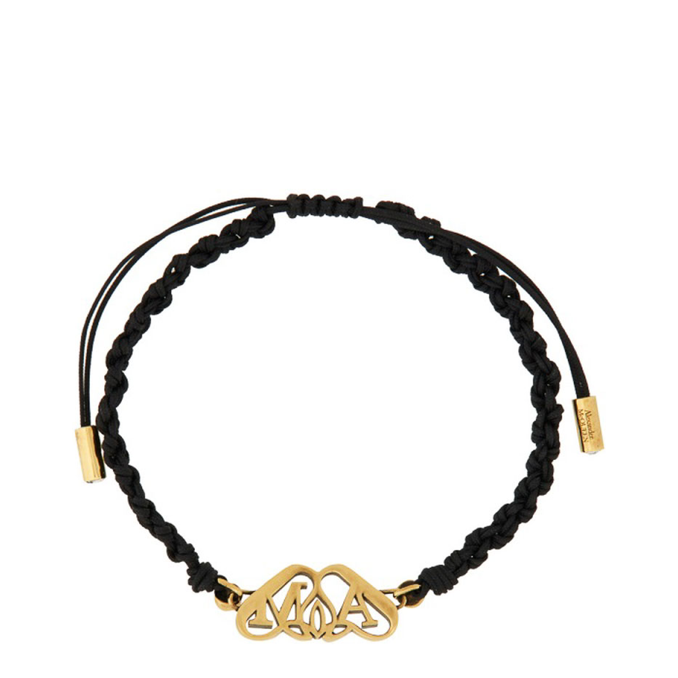MAYFEYR - Alexander Mcqueen - Friendship Bracelet Black - 78097310CGN1085