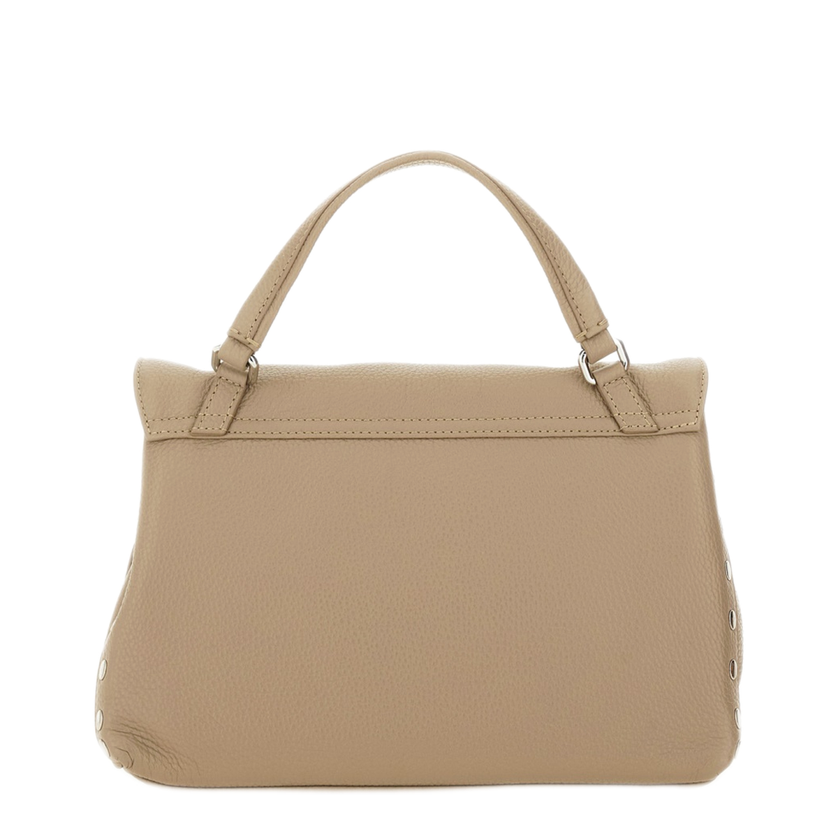 Postina Daily S Calfskin Shopping Bag - Grey Creta