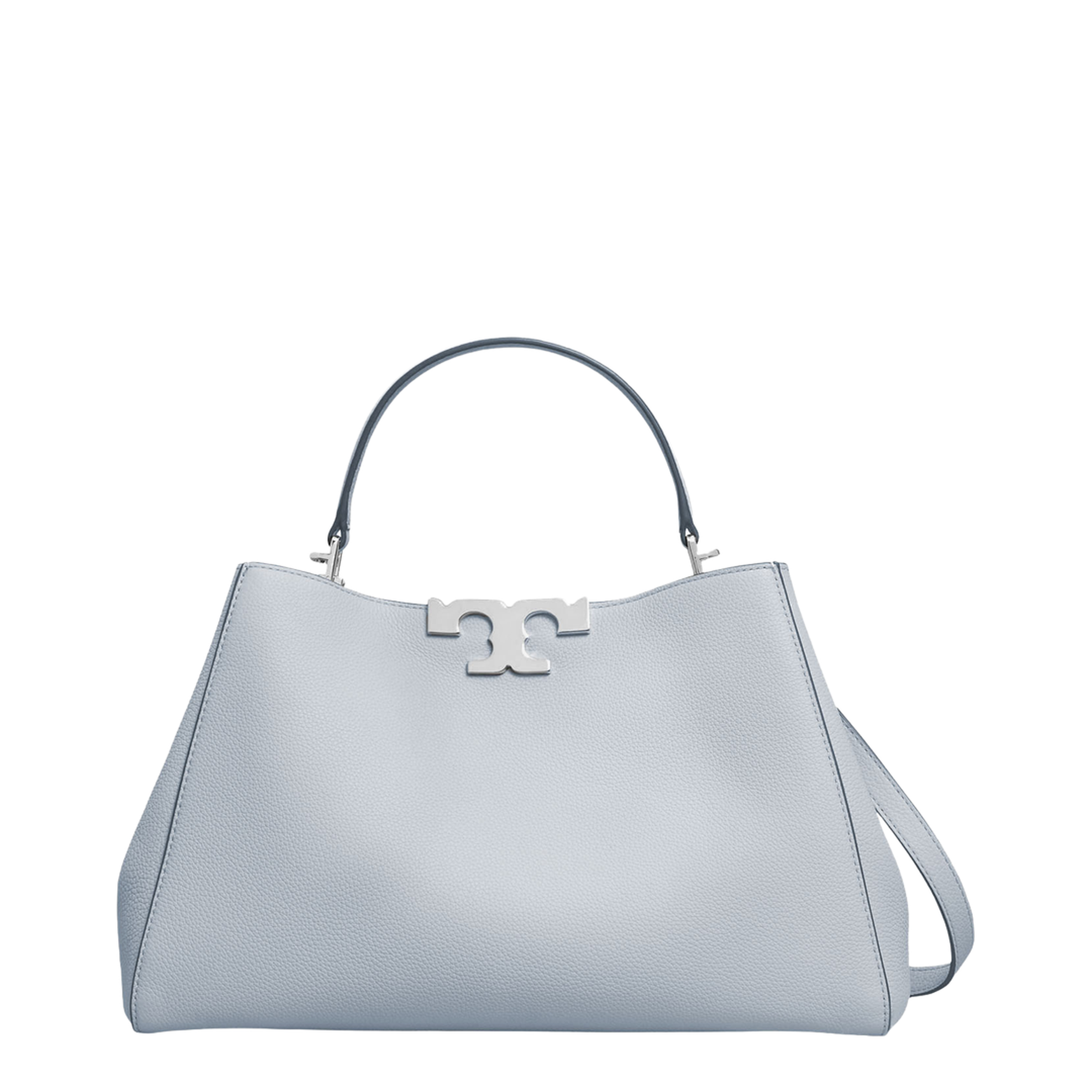Eleanor Leather Handbag - Light Blue