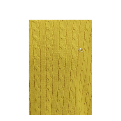 MAYFEYR - Valentino - Vlogo Cable-Knit Cashmere Sweater - 9V3KC38ZBLJ