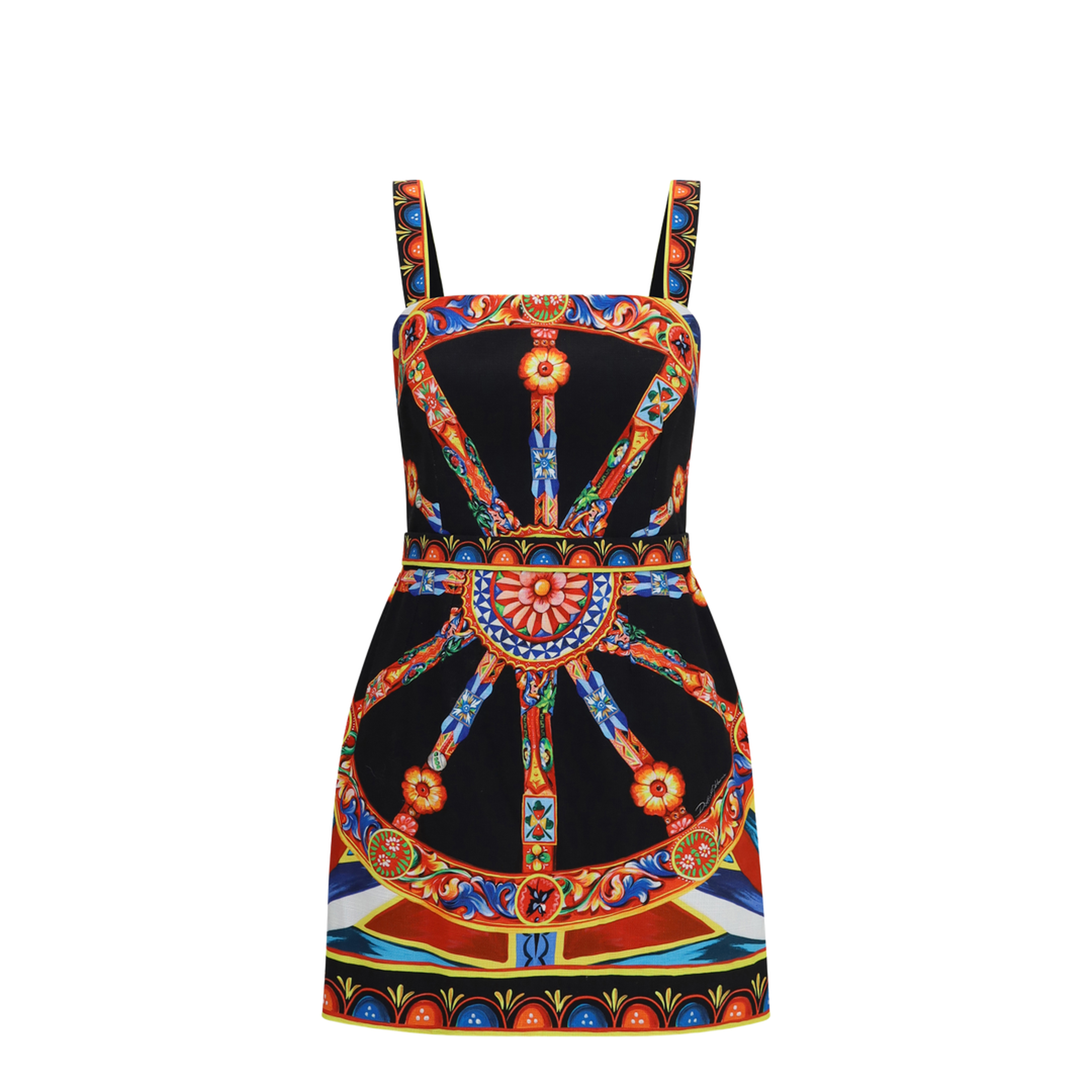 MAYFEYR - Dolce & Gabbana - Fitted Printed Boat-Neck Dress - F615UTGDDTD