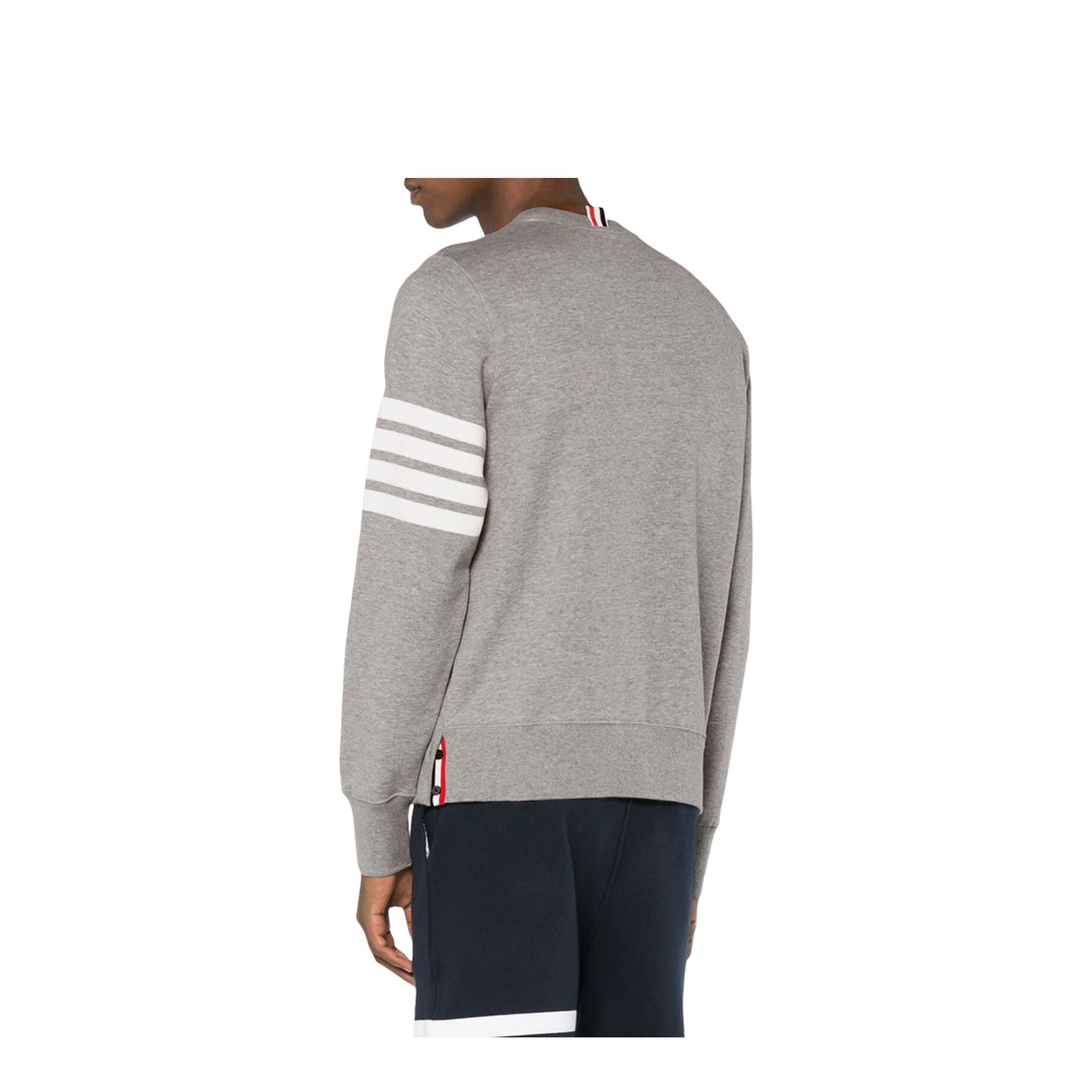 Pebble Grey Crew Neck Sweater