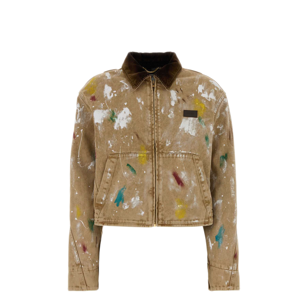 MAYFEYR - Moschino - Camel Cotton Jacket - A051405402466