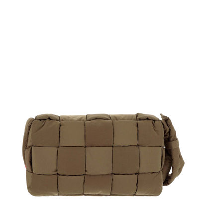 Cassette Small Nylon Shoulder Bags - Brown