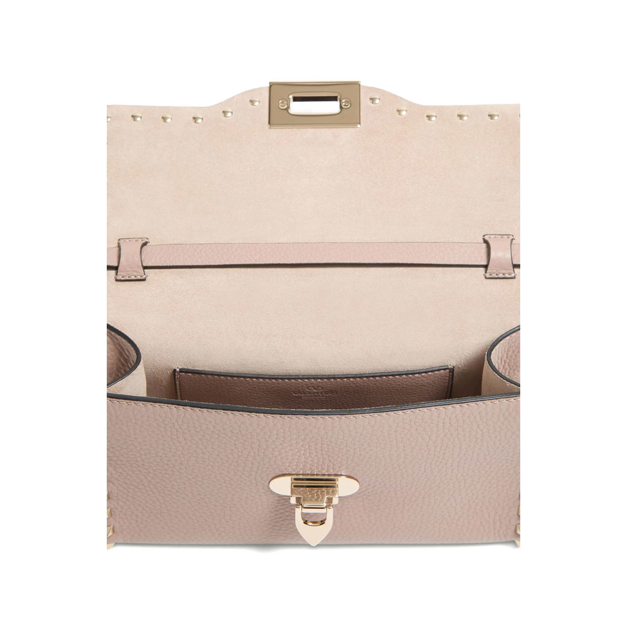 MAYFEYR - Valentino - Rockstud Small Garnet Calfskin Crossbody Bag - WB0181VSF