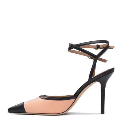 MAYFEYR - Lella Baldi - Heeled Shoes - LE2533NAPPAPEACHNERO