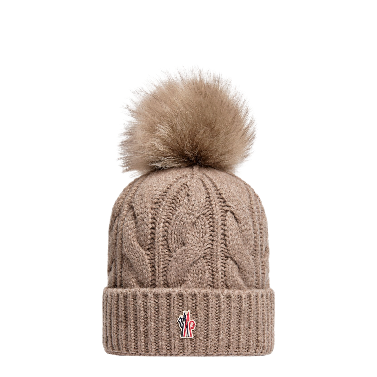 Pom Pom Wool And Cashmere Beanie