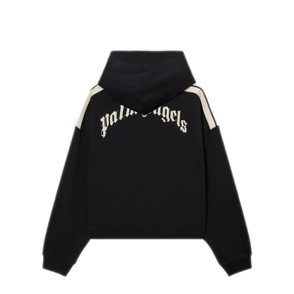 MAYFEYR - Palm Angels - Curved Logo Loose Crop Hoodie - PWBB076S26FLE001100A