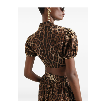 MAYFEYR - Dolce & Gabbana - Shirts Leopard Print - F5T66THS5E3HY13M