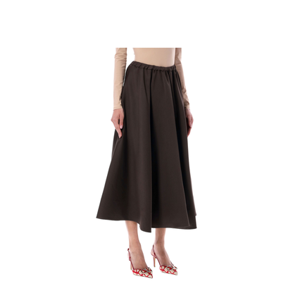 Techno-duchesse Midi Skirt
